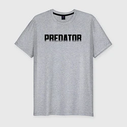 Футболка slim-fit PREDATOR, цвет: меланж