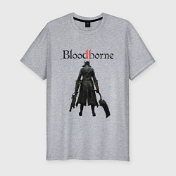 Футболка slim-fit Bloodborne, цвет: меланж