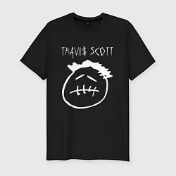 Футболка slim-fit TRAVIS SCOTT, цвет: черный