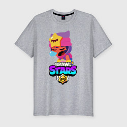 Футболка slim-fit BRAWL STARS SANDY, цвет: меланж