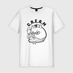 Футболка slim-fit Wu-Tang Cat, цвет: белый