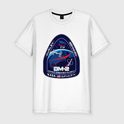 Футболка slim-fit NASA Z, цвет: белый