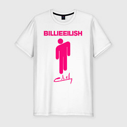 Футболка slim-fit BILLIE EILISH, цвет: белый