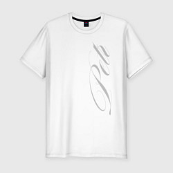 Мужская slim-футболка Пётр