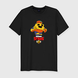 Футболка slim-fit Brawl STARS, цвет: черный