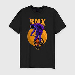 Футболка slim-fit BMX - moon - space, цвет: черный