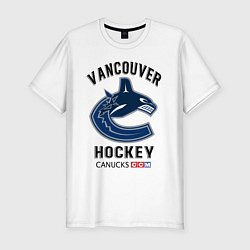 Футболка slim-fit VANCOUVER CANUCKS NHL, цвет: белый