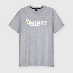 Мужская slim-футболка Mine?