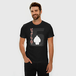 Футболка slim-fit Baymax, цвет: черный — фото 2