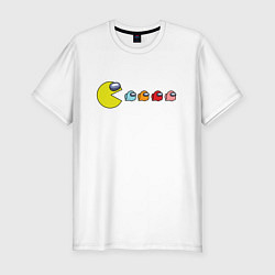 Футболка slim-fit Among Us, цвет: белый