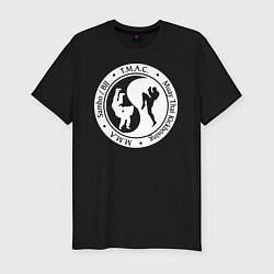 Футболка slim-fit MMA - yin yang, цвет: черный