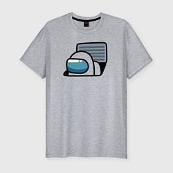 Футболка slim-fit AMONG US, цвет: меланж