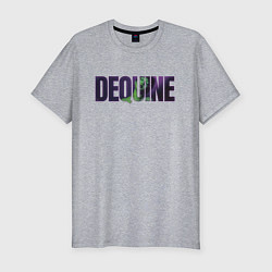 Мужская slim-футболка Dequine
