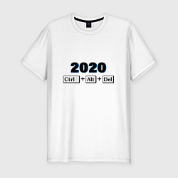 Мужская slim-футболка Удалить 2020