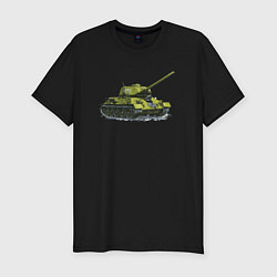 Футболка slim-fit Т-34, цвет: черный