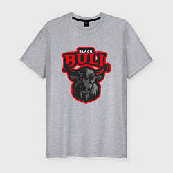 Футболка slim-fit Black Bull, цвет: меланж