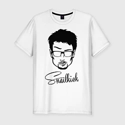 Мужская slim-футболка Snailkick