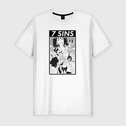 Мужская slim-футболка The Seven Deadly Sins