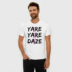 Футболка slim-fit YARE YARE DAZE, цвет: белый — фото 2