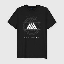 Футболка slim-fit DESTINY, WARLOCK, цвет: черный