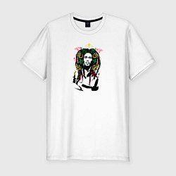 Футболка slim-fit RASTA, цвет: белый