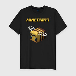Футболка slim-fit Minecraft, цвет: черный