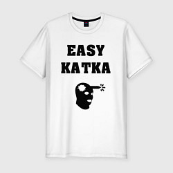 Мужская slim-футболка Counter-Strike Easy Katka