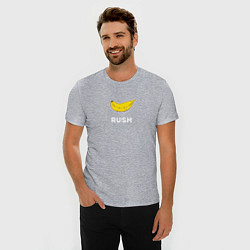 Футболка slim-fit RUSH BANANA, цвет: меланж — фото 2