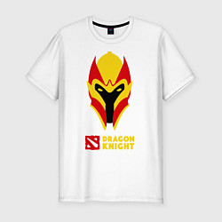 Мужская slim-футболка Dota 2: Dragon Knight