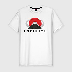 Футболка slim-fit Infiniti, цвет: белый