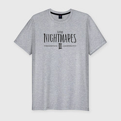 Футболка slim-fit Little Nightmares 2, цвет: меланж