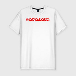 Футболка slim-fit ARASAKA, цвет: белый