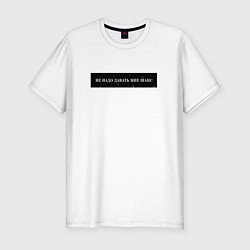 Мужская slim-футболка Цитата OG Buda