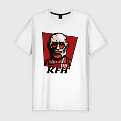 Мужская slim-футболка KFH - Kentucky Fried Human