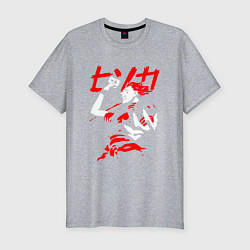 Футболка slim-fit Hunter Hisoka, цвет: меланж