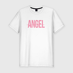 Футболка slim-fit Angel, цвет: белый