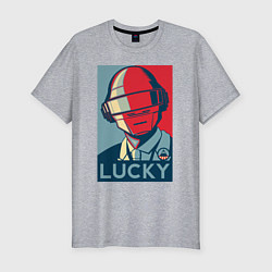 Мужская slim-футболка Thomas Lucky