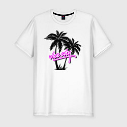 Мужская slim-футболка GTA Vice City