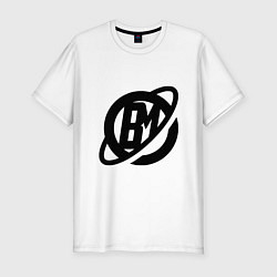 Футболка slim-fit Тело мечты, цвет: белый