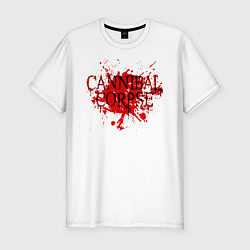 Футболка slim-fit Cannibal Corpse, цвет: белый