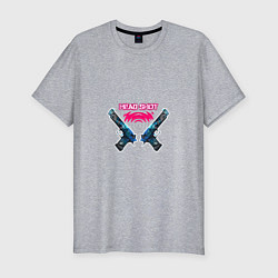 Мужская slim-футболка Desert Eagle CS:GO