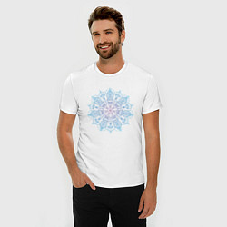 Футболка slim-fit Indian Mandala, цвет: белый — фото 2