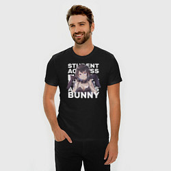 Футболка slim-fit Bunny, цвет: черный — фото 2