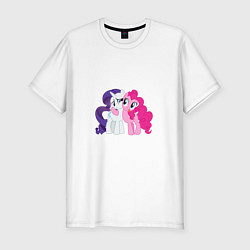 Мужская slim-футболка My Little Pony Pinkie Pie And