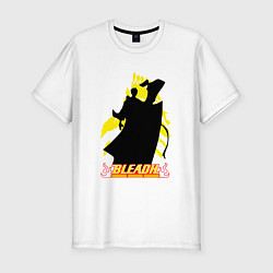 Футболка slim-fit Art Ichigo bleach, цвет: белый