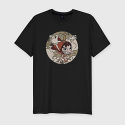 Футболка slim-fit Cuphead Hilda Berg, цвет: черный