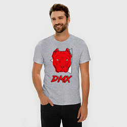 Футболка slim-fit DMX Pitbull, цвет: меланж — фото 2