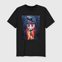 Футболка slim-fit JUDAS PRIEST РОК ГРУППА, цвет: черный