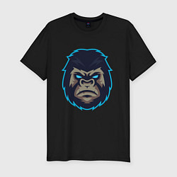 Футболка slim-fit Gorilla, цвет: черный