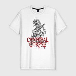 Мужская slim-футболка Cannibal Corpse Труп Каннибала Z